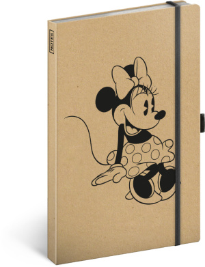 NOTIQUE Notes Minnie Craft, linajkovaný, 13 x 21 cm