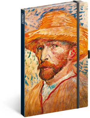 NOTIQUE Notes Vincent van Gogh, linajkovaný, 13 x 21 cm