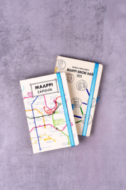 NOTIQUE Maappi notes, linajkovaný, 13 x 21 cm