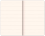 NOTIQUE Notes Tvár, linajkovaný, 13 x 21 cm