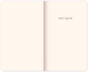 NOTIQUE Notes Tvár, linajkovaný, 13 x 21 cm