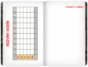 Školský diár Technik (september 2023 – december 2024), 9,8 × 14,5 cm