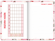 Školský diár Motýliky (september 2023 – december 2024), 9,8 × 14,5 cm