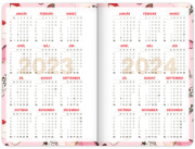 Školský diár Motýliky (september 2023 – december 2024), 9,8 × 14,5 cm