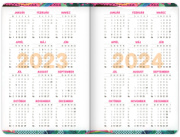 Školský diár Fresh (september 2023 – december 2024), 9,8 × 14,5 cm