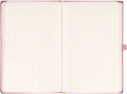 NOTIQUE Notes Aprint Neo, ružový, bodkovaný, 15 x 21 cm