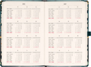 NOTIQUE Planbook diár/notes Líška 2026, 13 x 21 cm