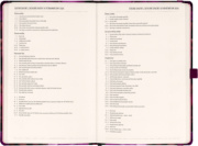 NOTIQUE Planbook diár/notes Fialové kvety 2026, 13 x 21 cm