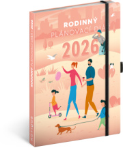 NOTIQUE Rodinný diár – pomocník všetkých rodičov 2026, 15 x 21 cm