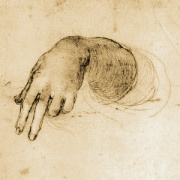 NOTIQUE Poznámkový kalendár Leonardo da Vinci 2026, 30 x 30 cm
