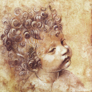 NOTIQUE Poznámkový kalendár Leonardo da Vinci 2026, 30 x 30 cm