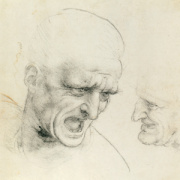 NOTIQUE Poznámkový kalendár Leonardo da Vinci 2026, 30 x 30 cm