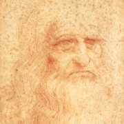 NOTIQUE Poznámkový kalendár Leonardo da Vinci 2026, 30 x 30 cm