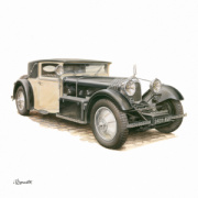 NOTIQUE Poznámkový kalendár Classic Cars – Václav Zapadlík 2026, 30 x 30 cm