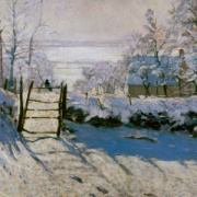 NOTIQUE Poznámkový kalendár Claude Monet 2026, 30 x 30 cm