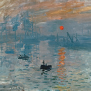 NOTIQUE Poznámkový kalendár Claude Monet 2026, 30 x 30 cm
