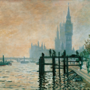 NOTIQUE Poznámkový kalendár Claude Monet 2026, 30 x 30 cm