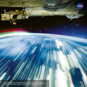 NOTIQUE Poznámkový kalendár NASA 2026, 30 x 30 cm