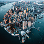 NOTIQUE Poznámkový kalendár New York 2026, 30 x 30 cm