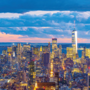 NOTIQUE Poznámkový kalendár New York 2026, 30 x 30 cm