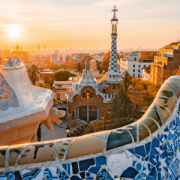 NOTIQUE Poznámkový kalendár Barcelona 2026, 30 x 30 cm