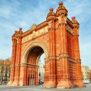 NOTIQUE Poznámkový kalendár Barcelona 2026, 30 x 30 cm