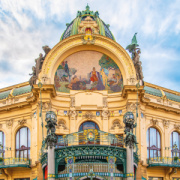 NOTIQUE Poznámkový kalendár Praha 2026, 30 x 30 cm