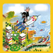 NOTIQUE Poznámkový kalendár Krtko 2026, 30 x 30 cm