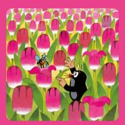 NOTIQUE Poznámkový kalendár Krtko 2026, 30 x 30 cm