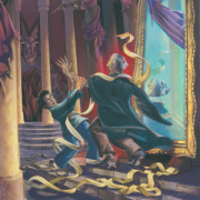 NOTIQUE Poznámkový kalendár Harry Potter 2026, 30 x 30 cm