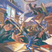 NOTIQUE Poznámkový kalendár Harry Potter 2026, 30 x 30 cm