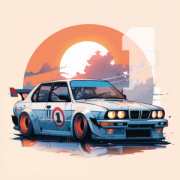 NOTIQUE Poznámkový kalendár Fantastické autá 2026, 30 x 30 cm