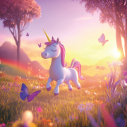 NOTIQUE Poznámkový kalendár Veselé jednorožce 2026, 30 x 30 cm