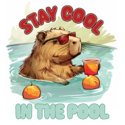 NOTIQUE Poznámkový kalendár Roztopašné kapybary 2026, 30 x 30 cm