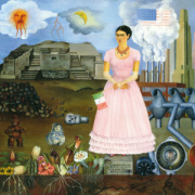 NOTIQUE Poznámkový kalendár Frida Kahlo 2026, 30 x 30 cm