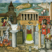 NOTIQUE Poznámkový kalendár Frida Kahlo 2026, 30 x 30 cm