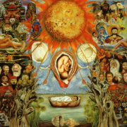 NOTIQUE Poznámkový kalendár Frida Kahlo 2026, 30 x 30 cm