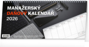 NOTIQUE Stolový kalendár Manažérsky daňový CZ 2026, 33 x 14,5 cm