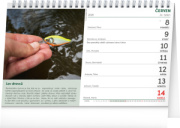 NOTIQUE Stolový Rybársky kalendár CZ 2026, 23,1 x 14,5 cm