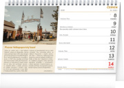 NOTIQUE Stolový kalendár Putovanie za pivom CZ 2026, 23,1 x 14,5 cm