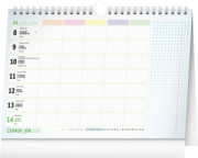 NOTIQUE Školský plánovací kalendár s háčikom CZ/SK 2026, 30 x 21 cm