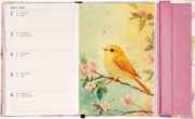 NOTIQUE Týždenný magnetický diár Vtáčiky 2026, 11 x 16 cm