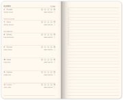 NOTIQUE Týždenný Láskavý diár 2026, 13 x 21 cm