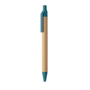 Guľôčkové pero z bambusu ITEA COLOUR