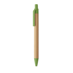 Guľôčkové pero z bambusu ITEA COLOUR