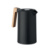 Dvojstenný džbán 1 l SERVIR, farba - černá