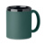 Keramický hrnček na laser 300 ml RUBY, farba - tmavě zelená