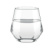 Pohár na short drink 300 ml KIMBERO, farba - transparentní