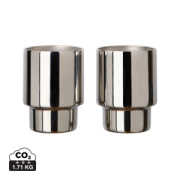 VINGA Nagano RCS recyklované nerezové hrnčeky, sada 2 ks - Vinga