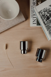 VINGA Nagano RCS recyklované nerezové hrnčeky, sada 2 ks - Vinga